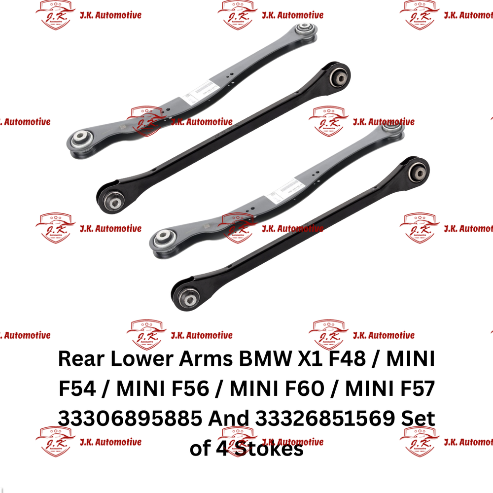 Rear Lower Arms Set of 4 BMW X1 F48 33306895885 And 33326851569 Stokes