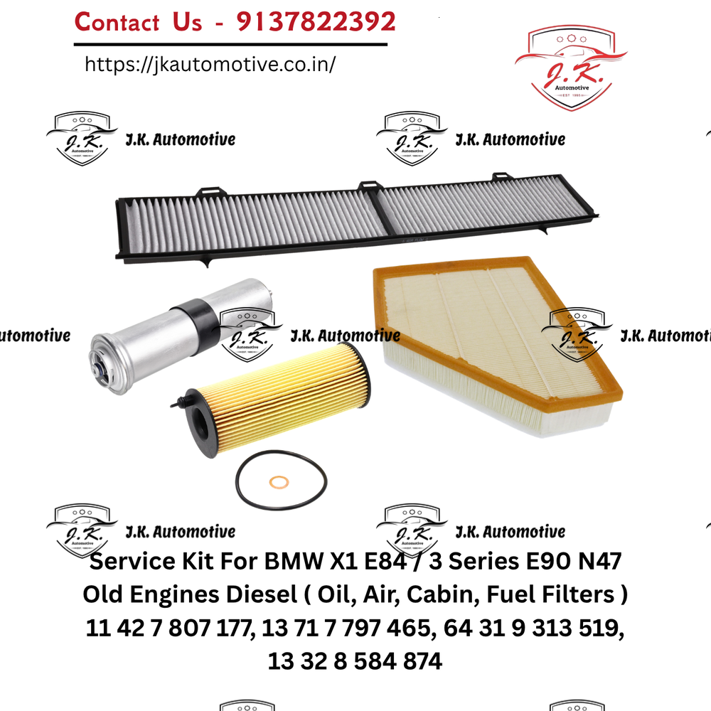 BMW 320d E90 N47 Diesel Old Engines Service Kit Oil Air Cabin Fuel Filters 11427807177 13717797465 64319313519 13328584874 (2005 - 2012). - Image 2