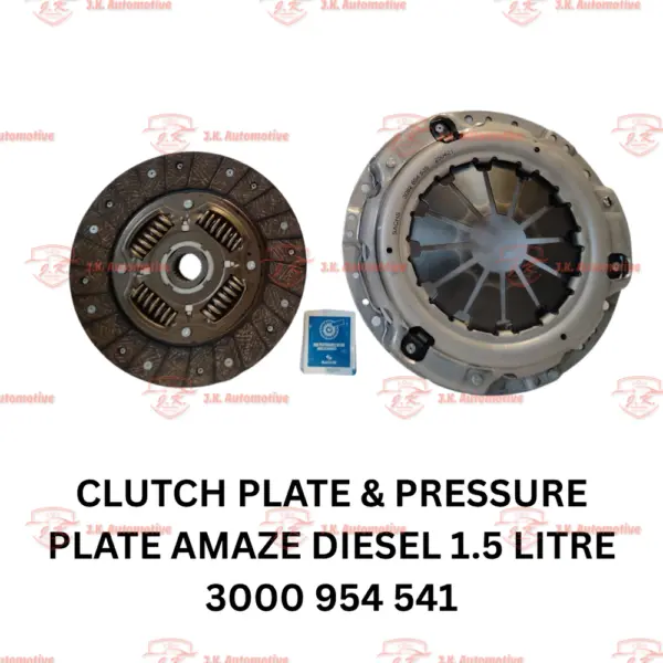 Clutch Plate & Pressure Plate Honda Amaze Diesel 1.5 Litre 3000 954 541 Sachs