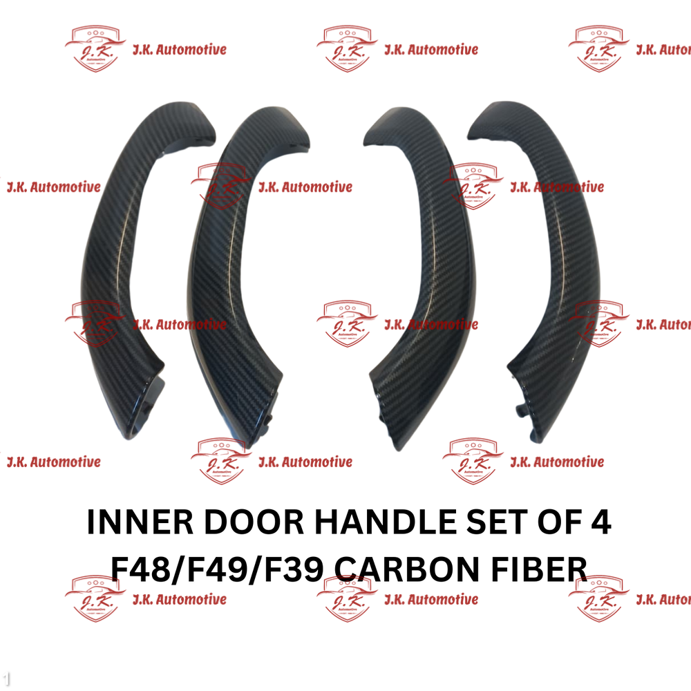 Inner Door Handle Set Of 4 BMW X1 F48 Carbon Fiber Set of 4