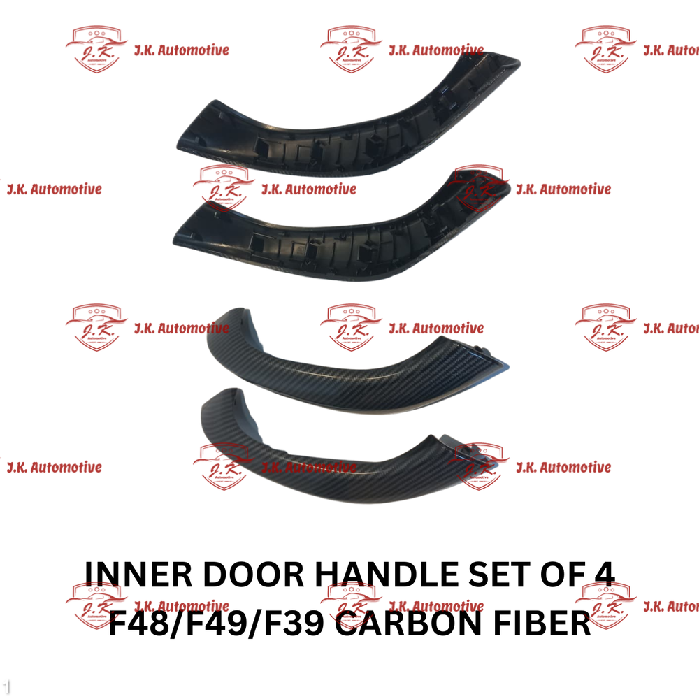 Inner Door Handle Set Of 4 BMW X1 F48 Carbon Fiber Set of 4 - Image 2