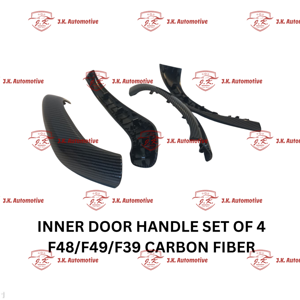 Inner Door Handle Set Of 4 BMW X1 F48 Carbon Fiber Set of 4 - Image 4