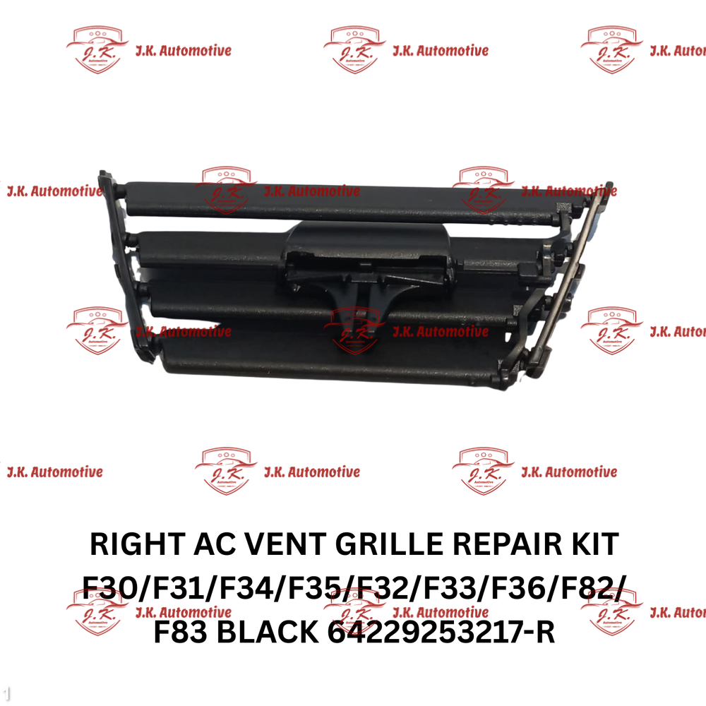 Right A/C Vent Grille Repair Kit BMW F30 3 Series Black 64229253217-R - Image 2