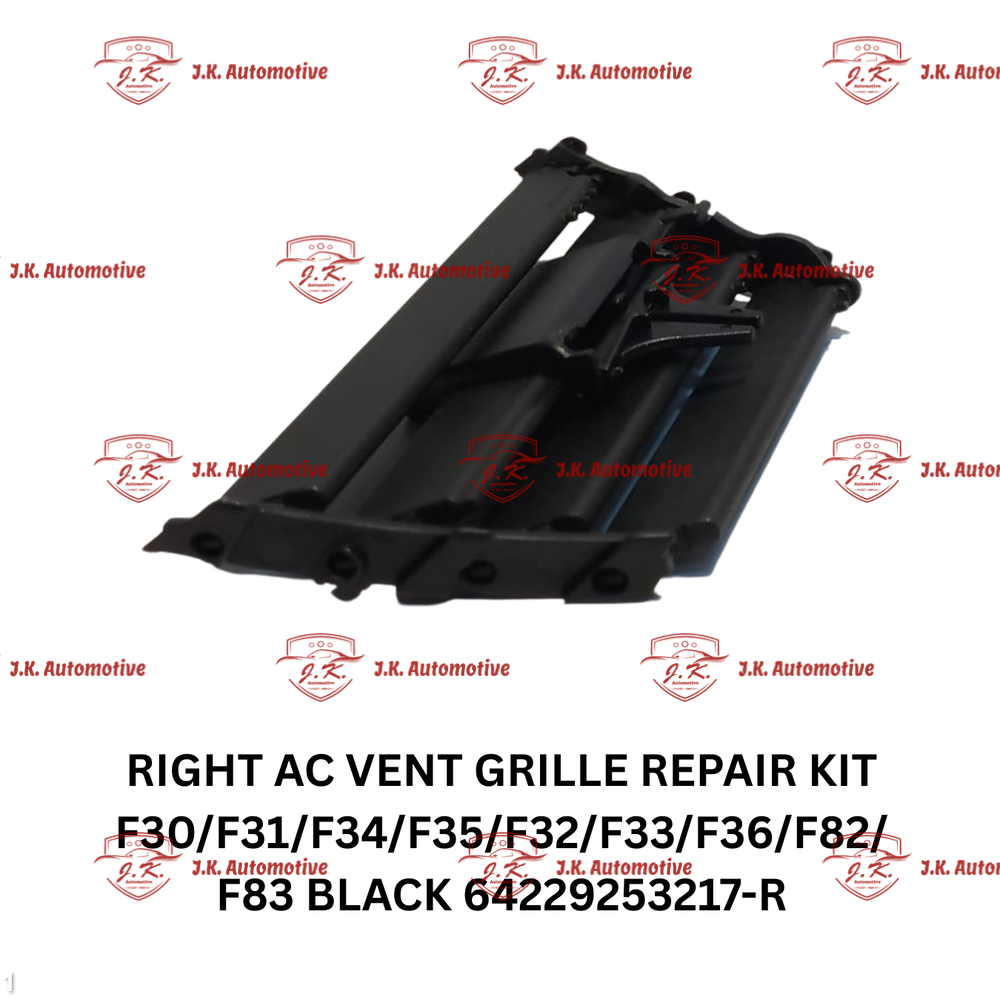 Right A/C Vent Grille Repair Kit BMW F30 3 Series Black 64229253217-R - Image 3