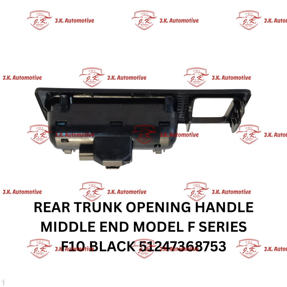 Rear Trunk Opening Handle Middle End Model X1 F48 Black 51247368753 - Image 2