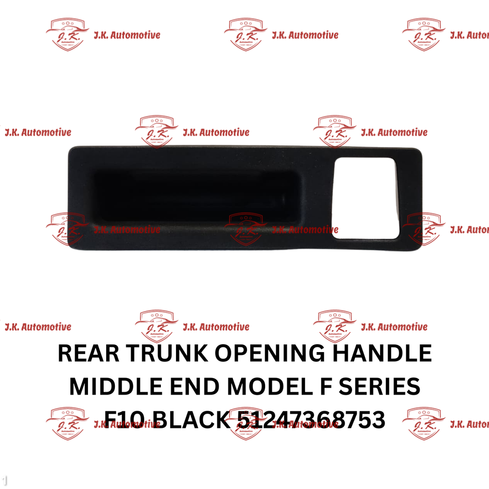 Rear Trunk Opening Handle Middle End Model X1 F48 Black 51247368753 - Image 3