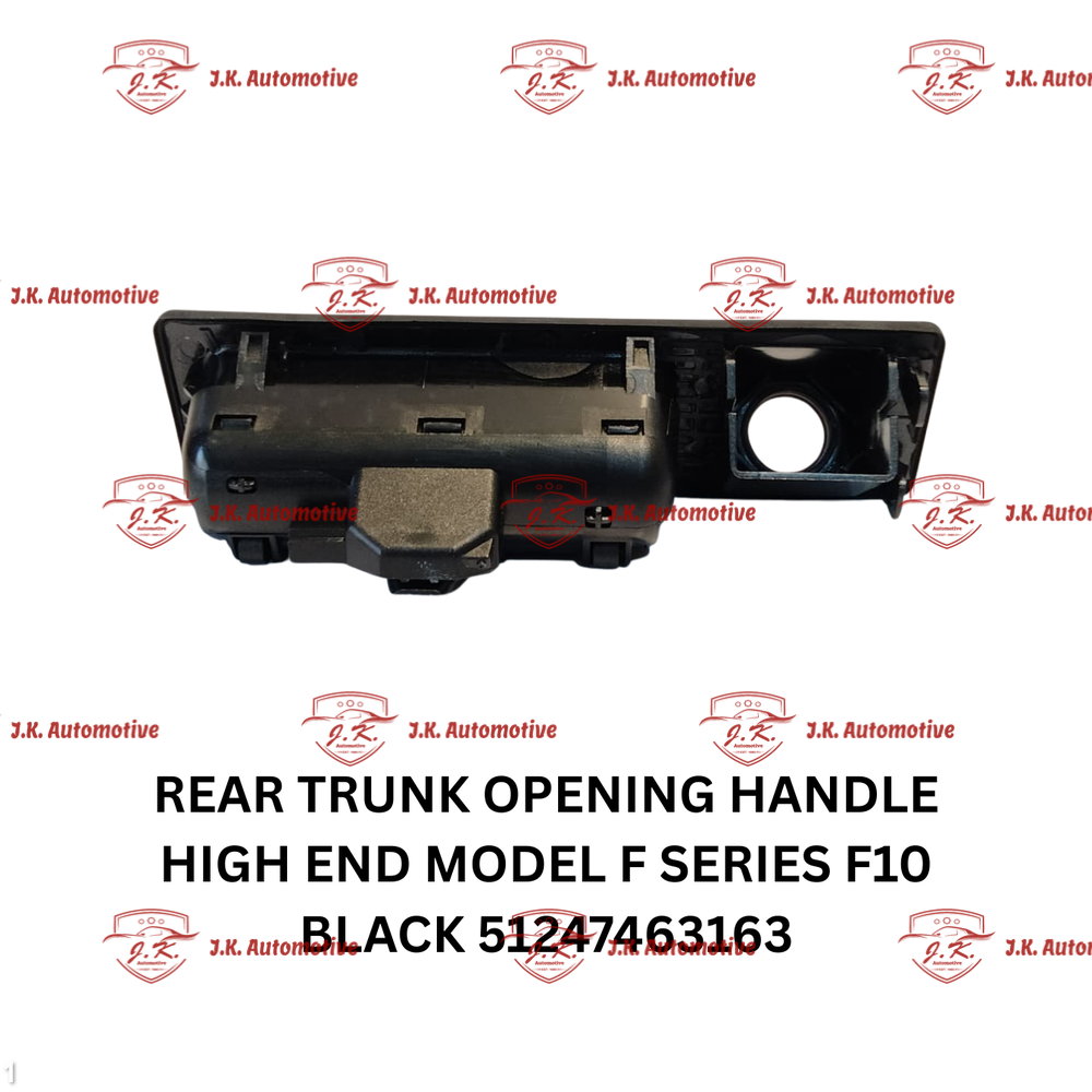 Rear Trunk Opening Handle High End Model BMW X1 F48 Black 51247463163