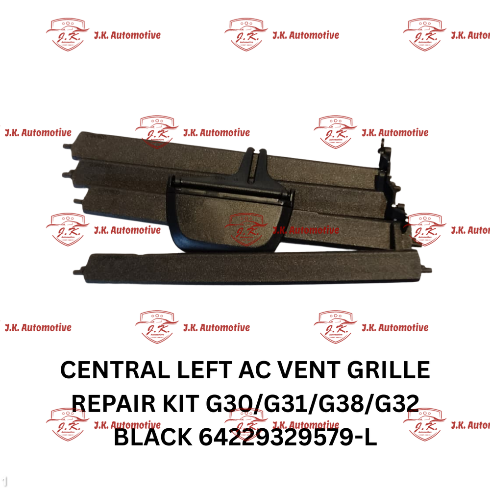 Central Left A/C Vent Grille Repair Kit BMW G32 6 Series GT New Black 64229329579-L - Image 2