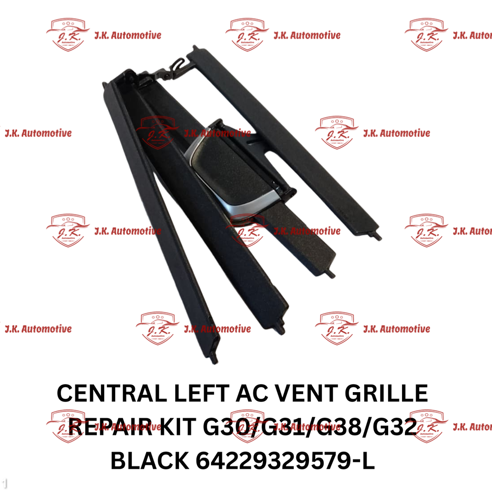 Central Left A/C Vent Grille Repair Kit BMW G32 6 Series GT New Black 64229329579-L - Image 3