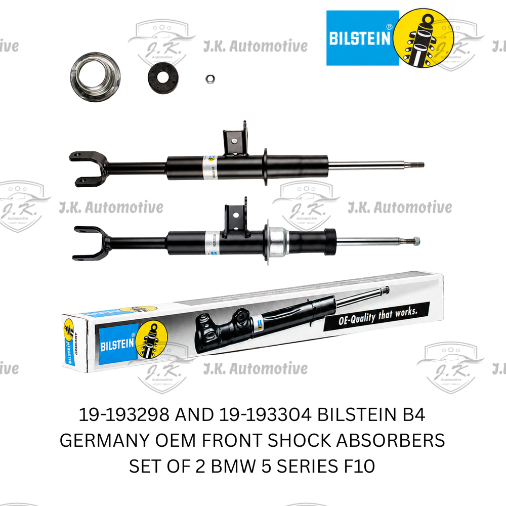 Bilstein Germany B4 Front Shock Absorbers for BMW 5 Series F10 19-193298 AND 19-193304 Set of 2
