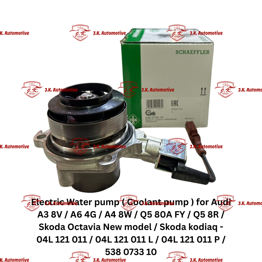 Electric Water Pump ( Coolant Pump ) for Skoda Octavia New Model Diesel - 04L 121 011 / 04L 121 011 L / 04L 121 011 P / 538 0733 10