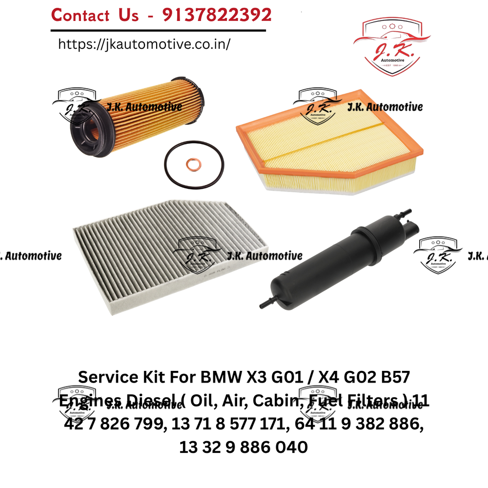 BMW X3 xDrive30d G01 B57 Diesel Service Kit Oil Air Cabin Fuel Filters 11427826799 13718577171 64119382886 13329886040 (2018 - 2026). - Image 2