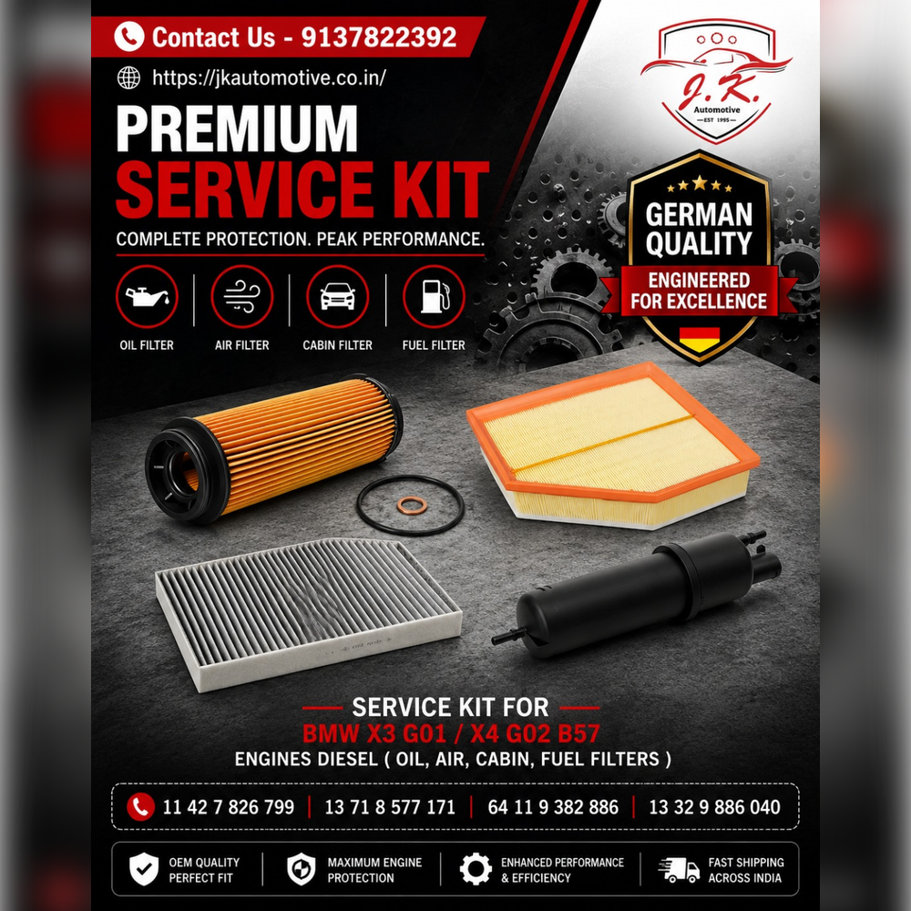 BMW X3 xDrive30d G01 B57 Diesel Service Kit Oil Air Cabin Fuel Filters 11427826799 13718577171 64119382886 13329886040 (2018 - 2026).