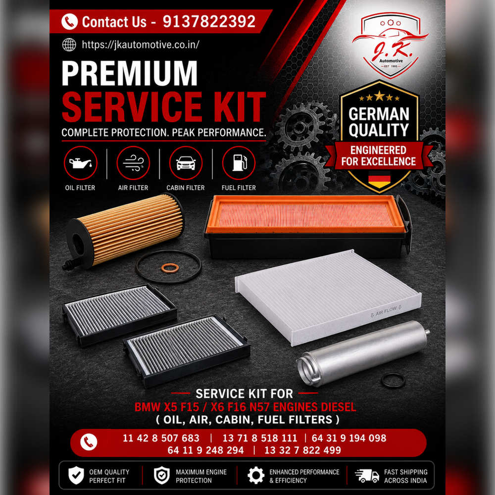 BMW 530d G30 B57 Diesel Service Kit Oil Air Cabin Fuel Filters 11427826799 13718577171 64115A1BDB6 13329886040 (2017 - 2026).