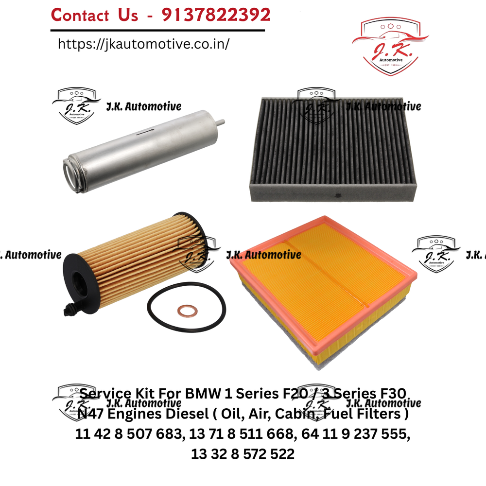 BMW 118d F20 N47N Diesel Service Kit Oil Air Cabin Fuel Filters 11428507683 13718511668 64119237555 13328572522 (2011 - 2019). - Image 2