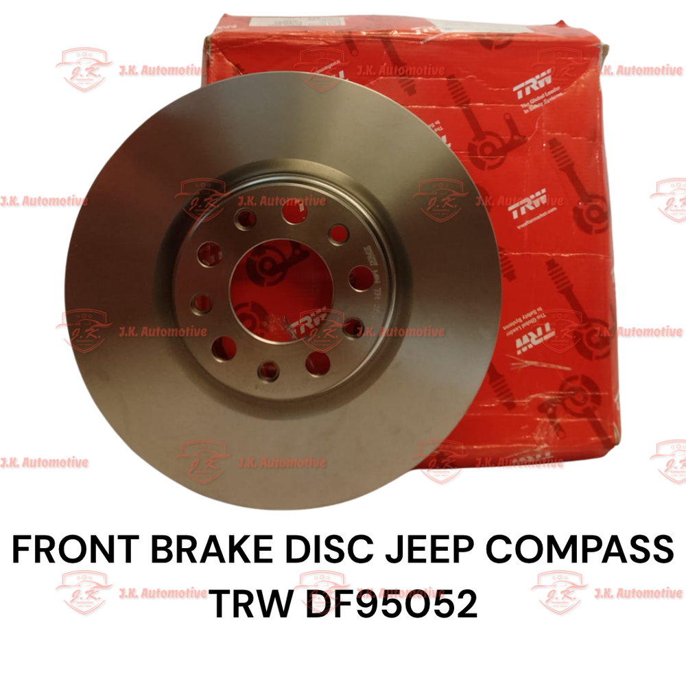 Front Brake Disc For Jeep Compass TRW DF95052 Set of 2