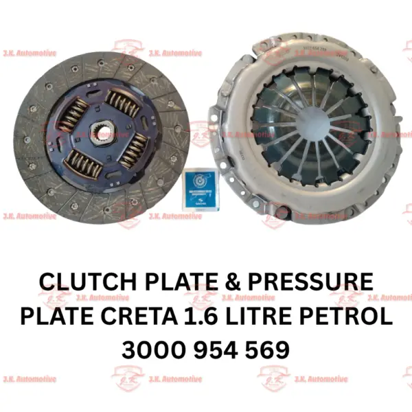 Clutch Plate & Pressure Plate Hyundai Creta 1.6 Liter Petrol 3000 954 569 Sachs