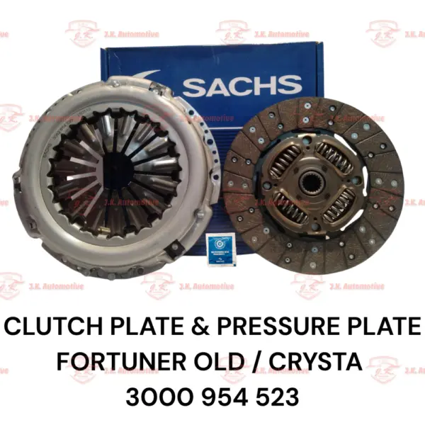 Clutch Plate & Pressure Plate Toyota Fortuner Old Model 3000 954 523 Sachs - Image 3