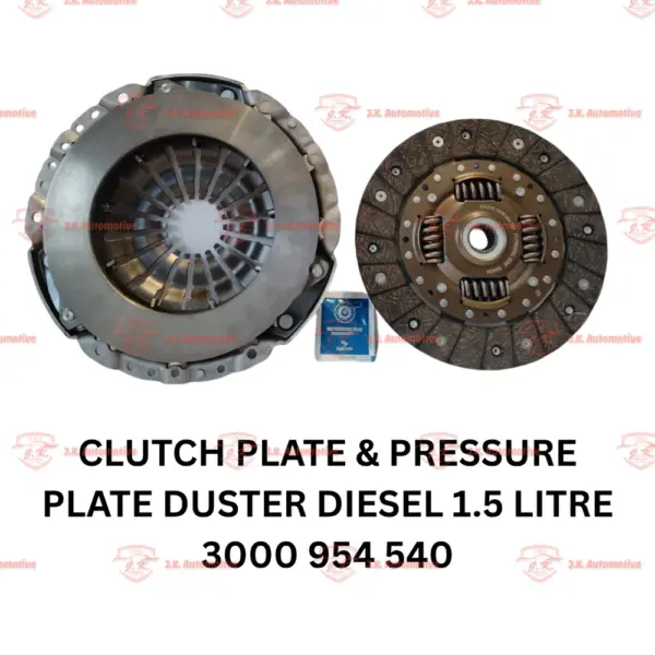 Clutch Plate & Pressure Plate Renault Duster 5+1 Gear 85 H.P. 3000 954 540 Sachs