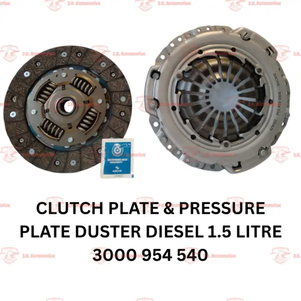 Clutch Plate & Pressure Plate Renault Duster 5+1 Gear 85 H.P. 3000 954 540 Sachs - Image 2