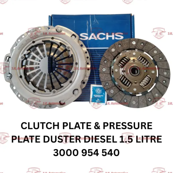 Clutch Plate & Pressure Plate Renault Duster 5+1 Gear 85 H.P. 3000 954 540 Sachs - Image 3