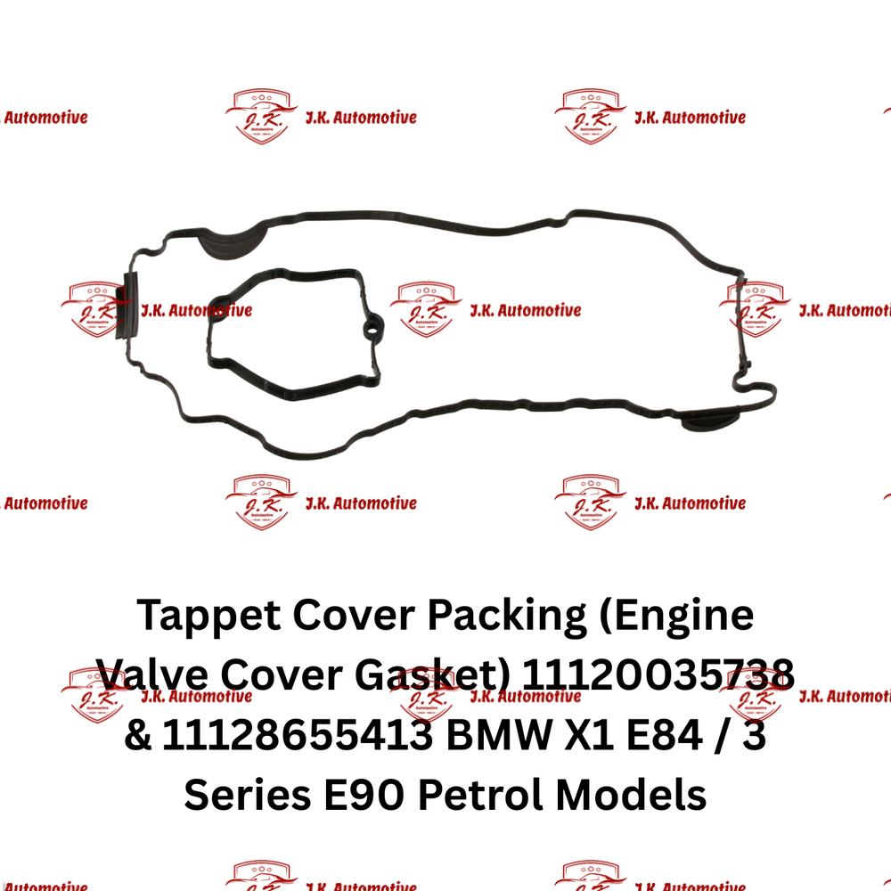 Tappet Cover Packing (Engine Valve Cover Gasket) 11120035738 & 11128655413 BMW 3 Series E90 Petrol Models Type 1