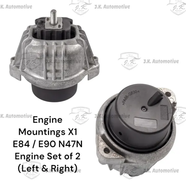 Engine Mounting For BMW X1 E84 Diesel N47 Engine (Set of 2) - 22116768799 & 22116768800