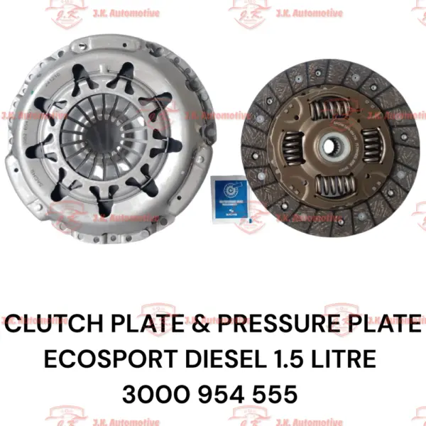 Clutch Plate & Pressure Plate Ford Ecosport Diesel 1.5 Litre 3000 954 555 Sachs - Image 2