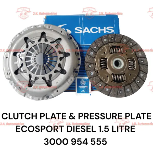 Clutch Plate & Pressure Plate Ford Ecosport Diesel 1.5 Litre 3000 954 555 Sachs - Image 3