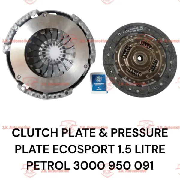 Clutch Plate & Pressure Plate Ford Ecosport 1.5 Litre Petrol 3000 950 091 Sachs - Image 2