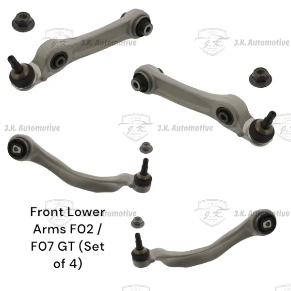 Front Lower Arms For BMW 7 Series F02 (Set of 4) - 31126775959 & 31126775960 & 31126850781 & 31126850782