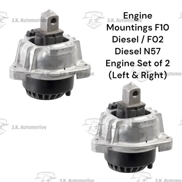 Engine Mounting For BMW 7 Series F02 Diesel N57 Engine (Set of 2) - 22116777371