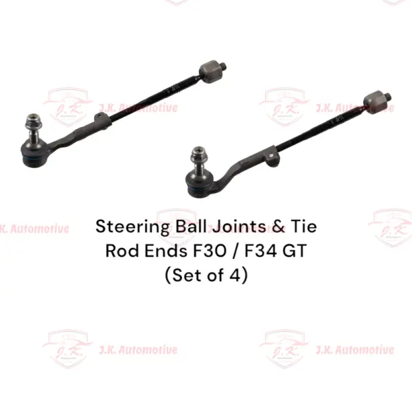 Steering Ball Joints And Tie Rod Ends For BMW 3 Series GT F34 (Set of 4) - 32106799960 & 32106799965