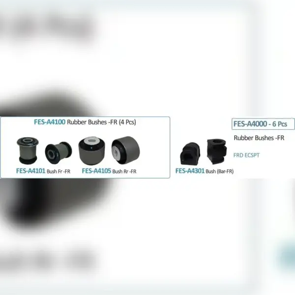 Front Suspension Bush Set Of 6 For Ford Ecosport ( New Model ) - FES-A4000
