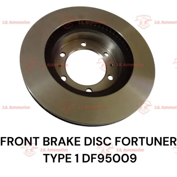 Front Brake Disc Toyota Fortuner Type 1 DF95009 Set of 2 TRW - Image 2