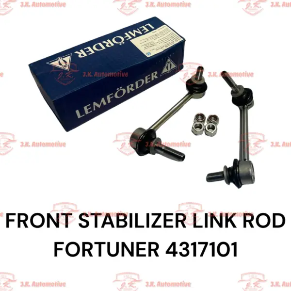 Front Stabilizer Link Rod Toyota Fortuner 4317101 Set of 2 Lemforder - Image 2