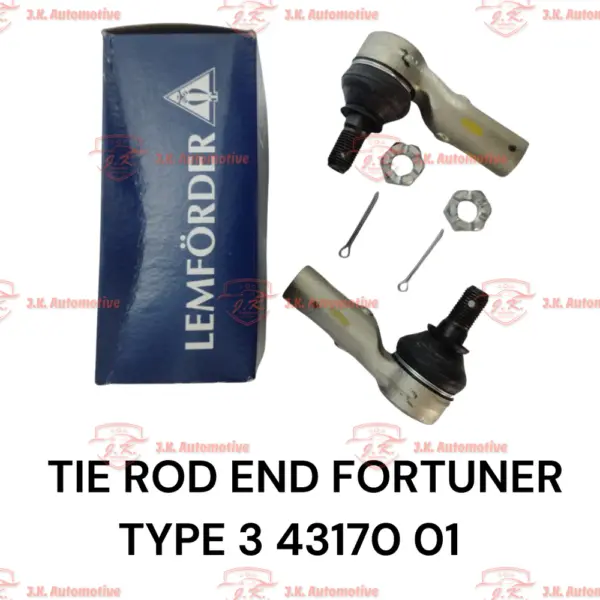 Tie Rod End Toyota Fortuner Type 3 43170 01 Set of 2 Lemforder