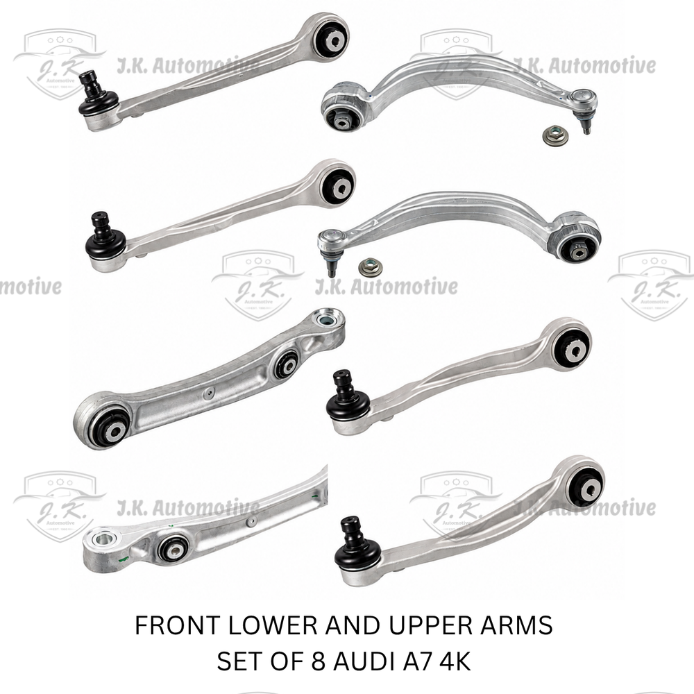 Stokes Germany Front Lower And Upper Control Arm Set of 8 for Audi A7 4K 80A407693E & 80A407694E & 4K0407151B & 4K0407152B & 4M0407505B & 4M0407506B & 4M0407509B & 4M0407510B (2018–Present)