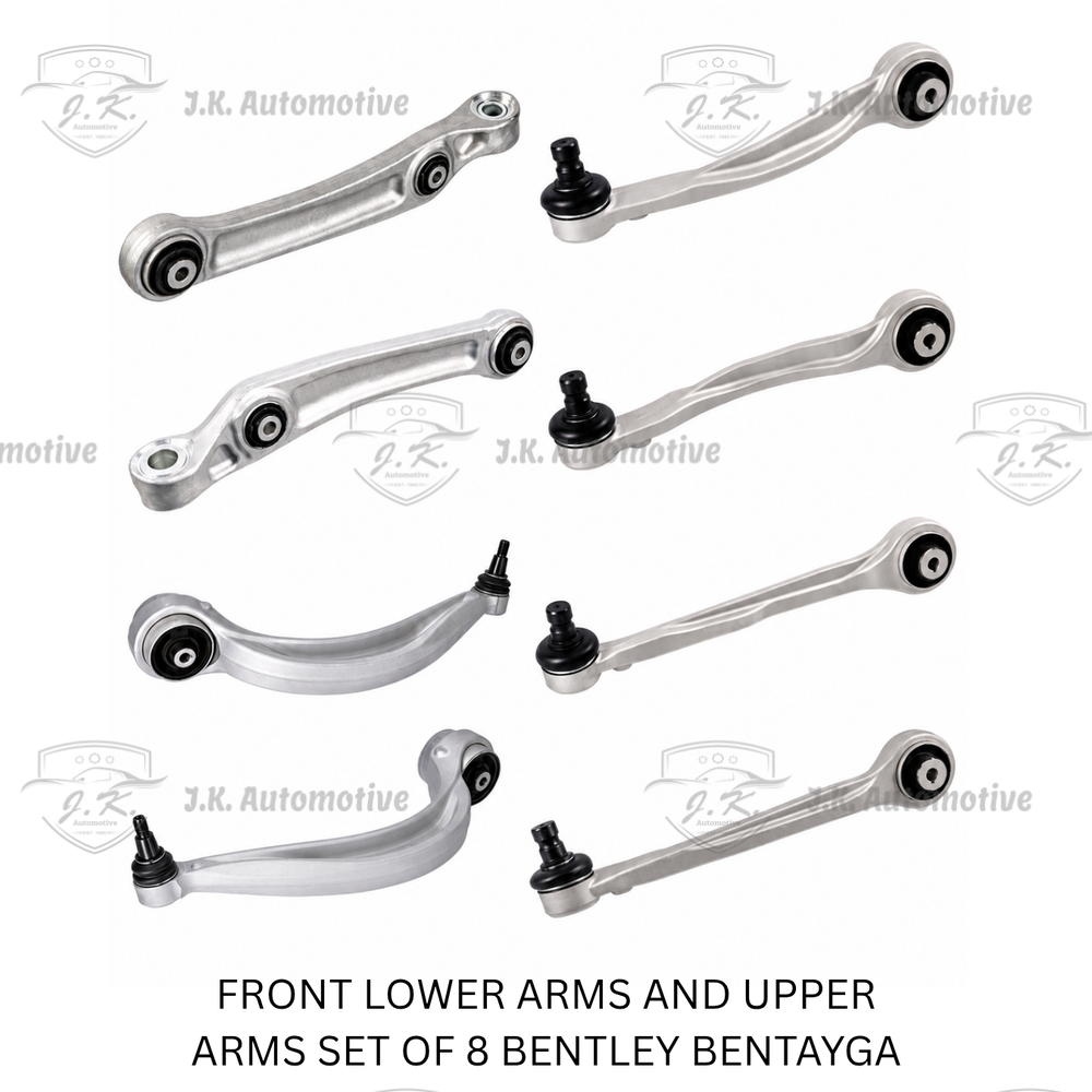 Stokes Germany Front Lower And Upper Control Arm Set of 8 for Bentley Bentayga 4V1 4M0407693D & 4M0407694D & 4M0407151F & 4M0407152F & 4M0407505B & 4M0407506B & 4M0407509B & 4M0407510B (2016–Present)