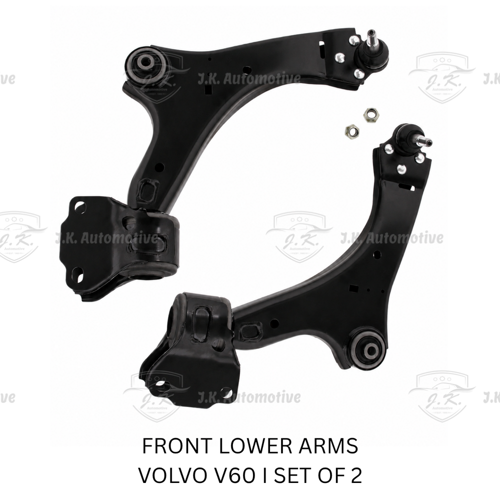 Stokes Germany Front Lower Control Arm Set of 2 for Volvo V60 I 31277343 & 31277344 (2010–2018)