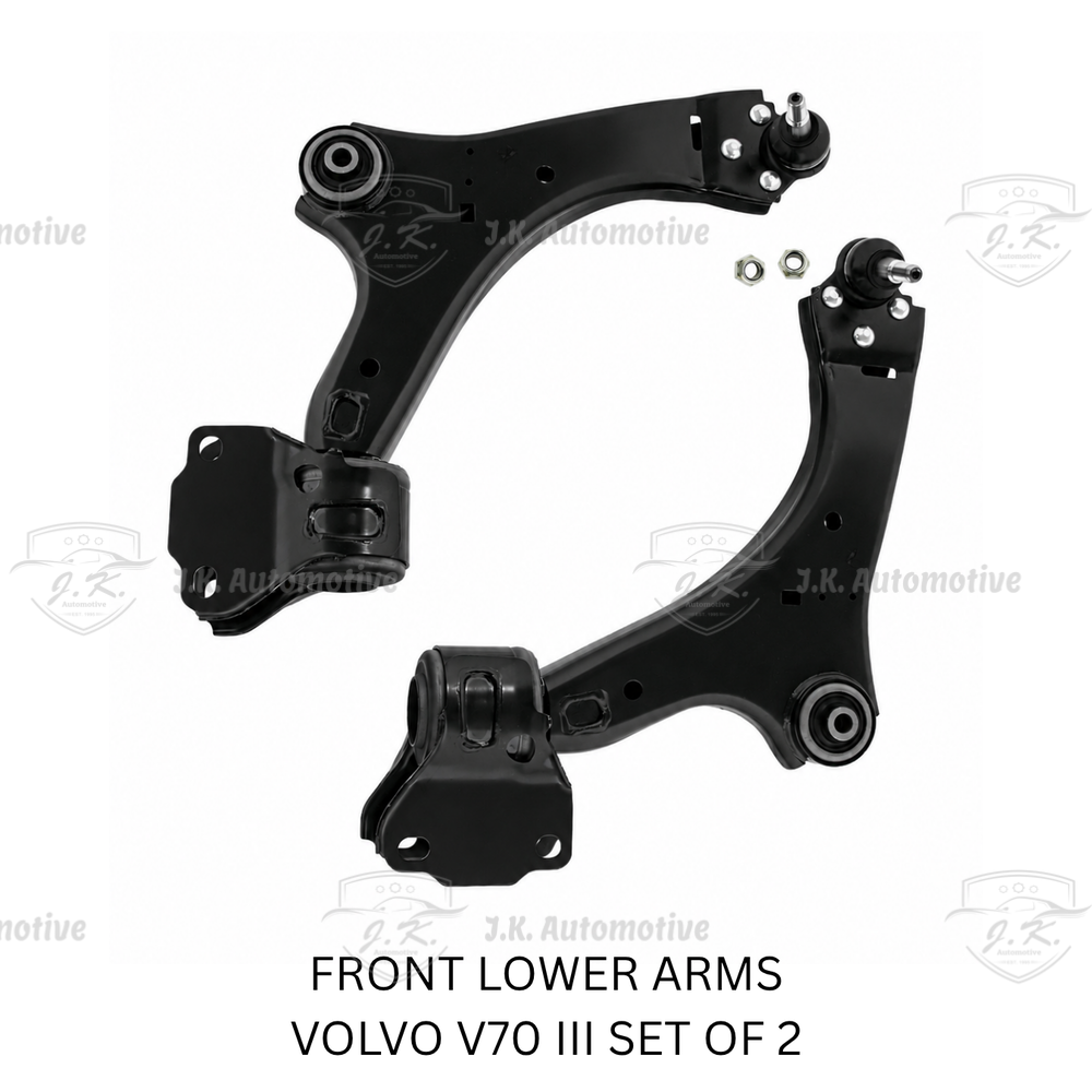 Stokes Germany Front Lower Control Arm Set of 2 for Volvo V70 III 31277343 & 31277344 (2008–2016)