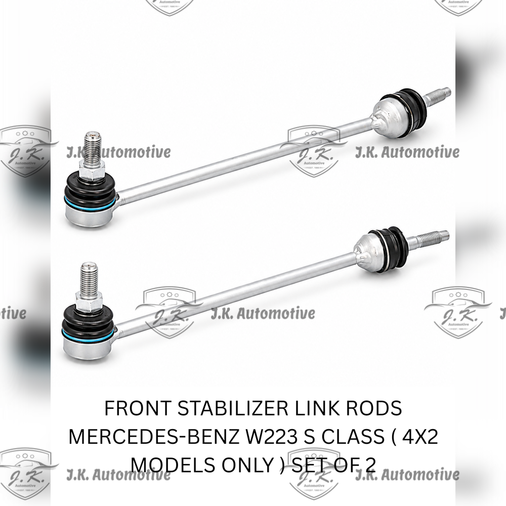 Stokes Germany Front Stabilizer Link Rod Set of 2 for Mercedes-Benz S-Class W223 4x2 Models A2233206603 / A2233202100 & A2233206703 / A2233202200