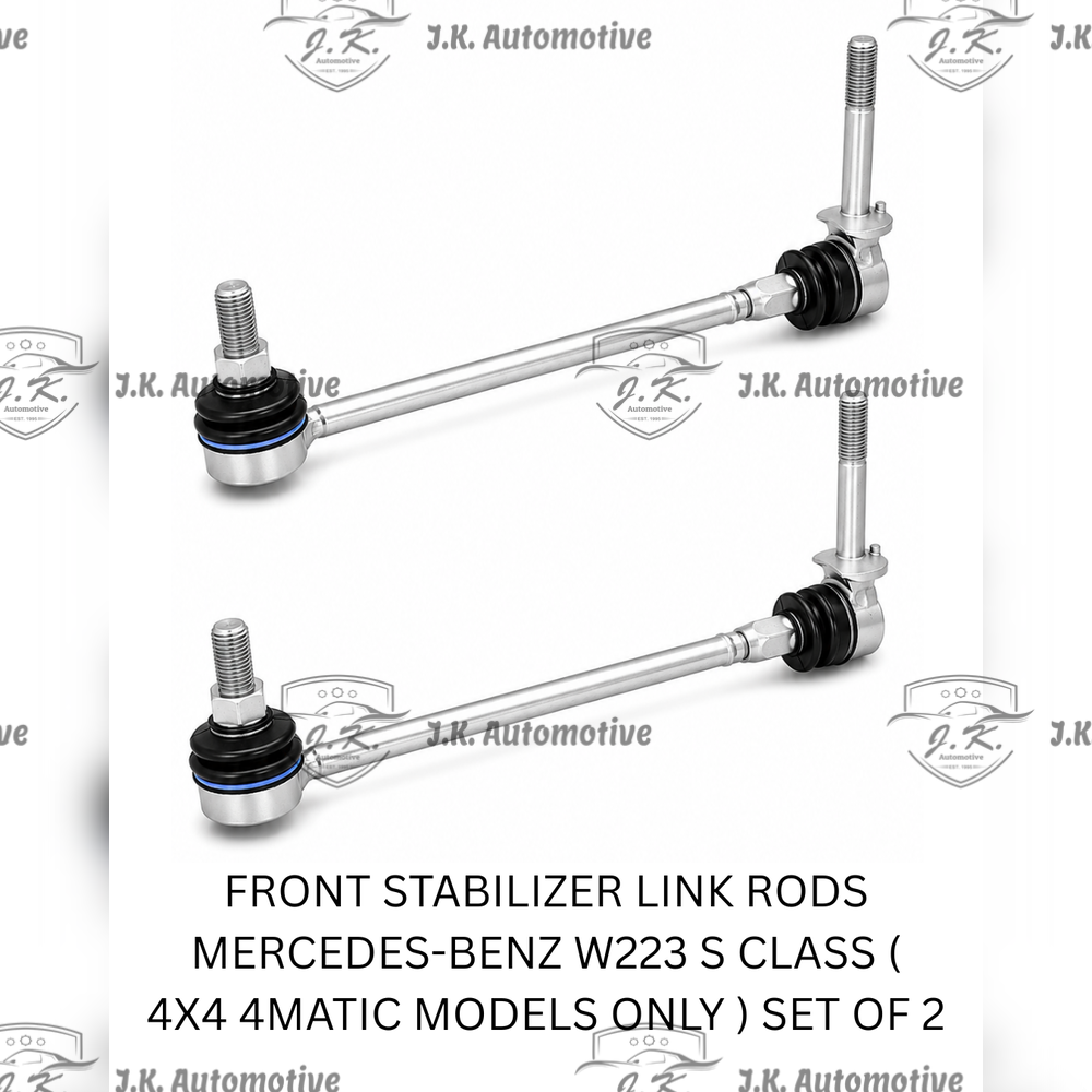Stokes Germany Front Stabilizer Link Rod Set of 2 for Mercedes-Benz S-Class W223 4MATIC Models A2233236400 / A2233236300