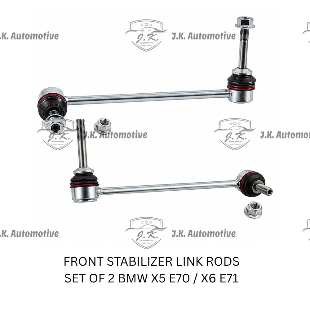 Stokes Germany Front Stabilizer Link Rod Set of 2 for BMW X5 E70 31356773024 & 31356773023