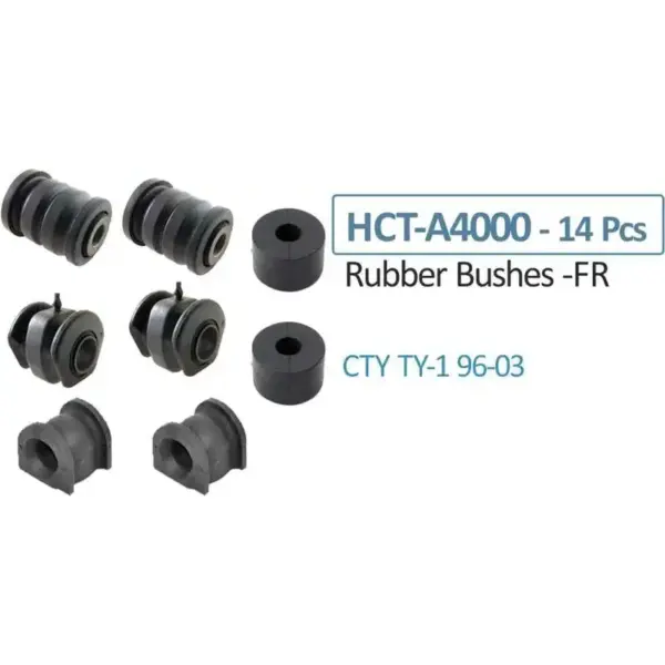 Front Suspension Bush Set Of 14 For Honda City Type 1 - HCT-A4000