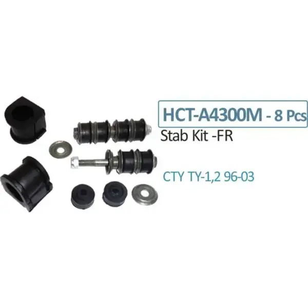 Front Link Bush Kit For Honda City Type 1 - HCT-A4300M