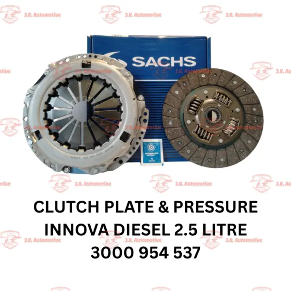 Clutch Plate & Pressure Plate Toyota Innova Diesel 3000 954 537 Sachs - Image 3