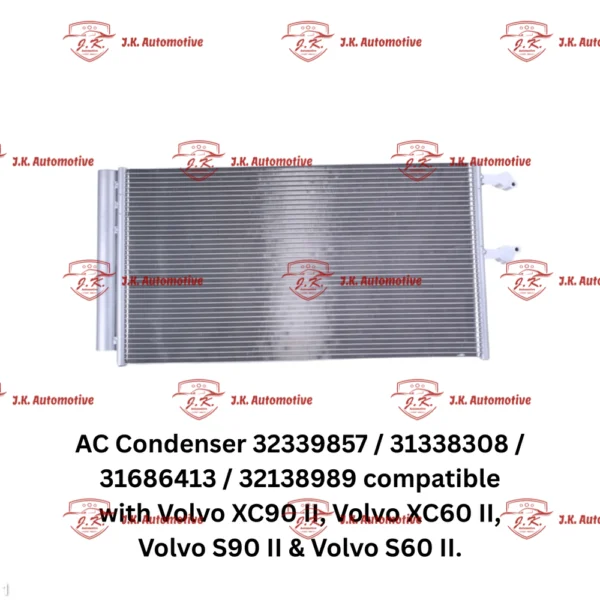 Buy A/C Condenser 32339857 / 31338308 / 31686413 / 32138989 For Volvo ...