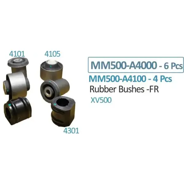 Front Suspension Bush Set Of 6 For Mahindra Xuv 500 - MM5-A4000