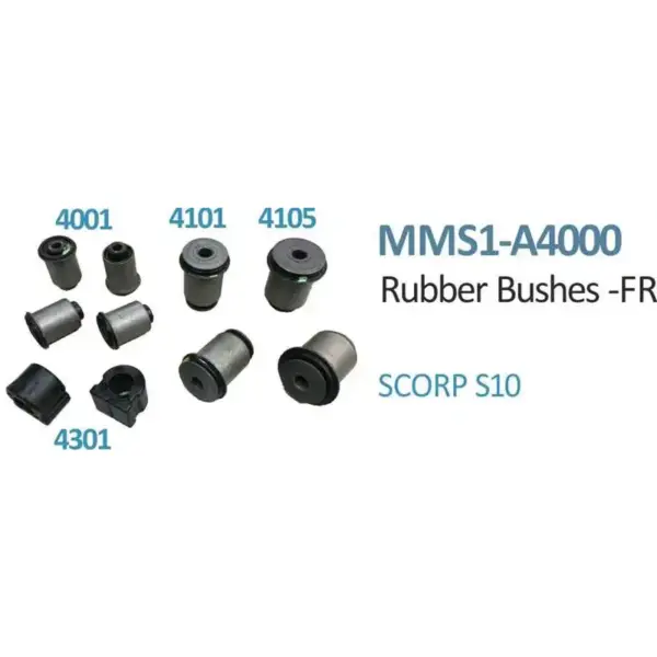 Front Suspension Bush Set Of 10 For Mahindra Scorpio - MMS1-A4000